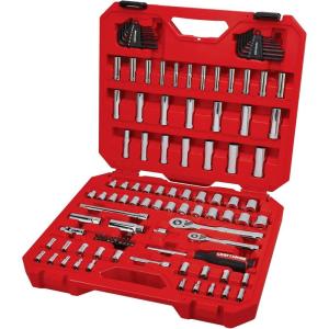 imageCRAFTSMAN Socket Set 14Inch ampamp 38Inch Drive Standard and Metric 105 Pieces CMMT12023NEW 105 Piece Set