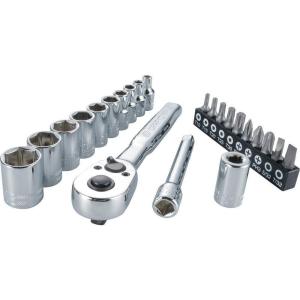 imageCRAFTSMAN Socket Set Nano Metric 14quot Drive 24 Piece CMMT12010Socket Set