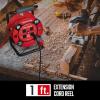 imageCRAFTSMAN 100 Ft Retractable Extension Cord Reel With 4 Outlets ampamp Heavy Duty 14AWG SJTW Cable1 ft