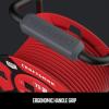 imageCRAFTSMAN 100 Ft Retractable Extension Cord Reel With 4 Outlets ampamp Heavy Duty 14AWG SJTW Cable75 ft