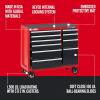 imageCRAFTSMAN 41quot Rolling Tool Chest 10Drawer Steel Tool Cabinet with Drawer Trays and Paper Towel Holder CMST341102RBMagnetic