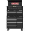 imageCRAFTSMAN 41quot Rolling Tool Chest 10Drawer Steel Tool Cabinet with Drawer Trays and Paper Towel Holder CMST341102RBNew Black