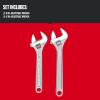 imageCRAFTSMAN Adjustable Wrench Set 2Piece CMMT12002