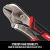 imageCRAFTSMAN Locking Pliers Curved Jaw 10WR 10Inch CMHT8172610R