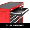 imageCRAFTSMAN Rolling Tool Chest 26inch 5Drawer Workshop Tool Storage with Wheels CMST32752RBNew Red