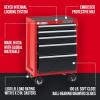 imageCRAFTSMAN Rolling Tool Chest 26inch 5Drawer Workshop Tool Storage with Wheels CMST32752RBOld