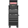 imageCRAFTSMAN S2000 26IN 4DRAWER CHEST WLIGHT ampamp DIVIDE CMST32642RBNew Black