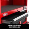imageCRAFTSMAN S2000 26IN 4DRAWER CHEST WLIGHT ampamp DIVIDE CMST32642RBNew Red