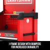imageCRAFTSMAN S2000 26IN 4DRAWER CHEST WLIGHT ampamp DIVIDE CMST32642RBNew Red