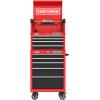 imageCRAFTSMAN S2000 26IN 4DRAWER CHEST WLIGHT ampamp DIVIDE CMST32642RBNew Red