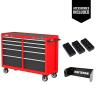 imageCRAFTSMAN S2000 52IN 10DRAWER CABINET WTRAY ampamp HOLDER BK CMST352102BKNew Red