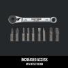 imageCRAFTSMAN Screwdriver Set Ratcheting Offset MultiBit 10 Piece CMHT68008
