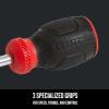 imageCRAFTSMAN Screwdriver Slotted BiMaterial 14 X 15 Inch CMHT65058NNEW Slotted Screwdriver  15 Inch