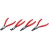 imageCRAFTSMAN Snap Ring Plier Set 4Pack 7 inch Straight and Curved Pliers Stainless Steel CMMT98339
