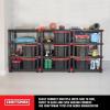 imageCX Craftsman 4Tier Highly Durable Storage Rack 200lbsshelf 55H x 40W x 24D Interlocking Shelving Unit and WeatherResistant Design American Made Garage Shelf4Tier
