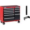 imageCRAFTSMAN 41quot Rolling Tool Chest 10Drawer Steel Tool Cabinet with Drawer Trays and Paper Towel Holder CMST341102RBMagnetic