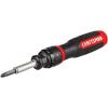 imageCRAFTSMAN Ratcheting Screwdriver SpeedDrive 2 Double Ended Bits Included Handle Holds Up To 6 Bits CMHT68129