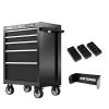 imageCRAFTSMAN Rolling Tool Chest 26inch 5Drawer Workshop Tool Storage with Wheels CMST32752RBNew Black