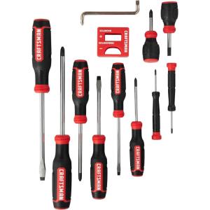 imageCRAFTSMAN Screwdriver Set Bimaterial 12 Piece CMHT65071NNEW Screwdriver Set  12 Piece