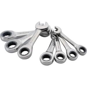 imageCRAFTSMAN Stubby Ratchet Wrench Set Metric 7Piece CMMT12075