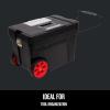 imageCRAFTSMAN 19in 3in1 Rolling Tool Box with Wheels Red Plastic Lockable CMST1861417 gallon Tool Box