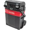imageCRAFTSMAN 19in 3in1 Rolling Tool Box with Wheels Red Plastic Lockable CMST18614Multilevel Tool Box