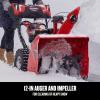 imageCRAFTSMAN Performance 26quot V20 TwoStage Self Propelled Snow Blower with PushButton Start Battery Powered 243cc Engine 31AN5C4FB93