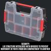 imageCRAFTSMAN Small Storage Organizer 10 Compartment Plastic CMST140211 Count Pack of 1
