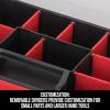 imageCRAFTSMAN Small Storage Organizer 10 Compartment Plastic CMST140211 Count Pack of 2