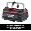 imageCRAFTSMAN TRADESTACK System Tool Bag Heavy Duty Open Mouth Tool Tote Waterproof Hard Bottom Folding Handle CMST21451
