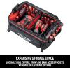 imageCRAFTSMAN TRADESTACK System Tool Bag Heavy Duty Open Mouth Tool Tote Waterproof Hard Bottom Folding Handle CMST21451