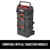 imageCRAFTSMAN TRADESTACK System Tool Bag Heavy Duty Open Mouth Tool Tote Waterproof Hard Bottom Folding Handle CMST21451