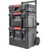 imageCRAFTSMAN TRADESTACK Tool Box with Wheels Waterproof Stackable System Portable Rolling Storage for IndoorOutdoor Use 225 Inch CMST21445