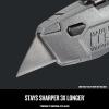 imageCRAFTSMAN Utility Knife Blades 100 Pack For Drywall Leather Rubber and More CMHT11921A100 Blades