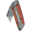 imageCRAFTSMAN Utility Knife Folding Wood Handle 1 Blade CMHT10584