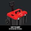 imageCRAFTSMAN VERSASTACK Rolling Tool Box with Wheels Lockable Red 20 Inch CMST17835