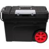 imageCRAFTSMAN 19in 3in1 Rolling Tool Box with Wheels Red Plastic Lockable CMST1861417 gallon Tool Box
