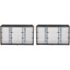imageCRAFTSMAN Storage Organizer Bin System 9 Compartment Plastic CMST40709 Pack of 21 Count Pack of 2