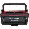 imageCRAFTSMAN TRADESTACK System Tool Bag Heavy Duty Open Mouth Tool Tote Waterproof Hard Bottom Folding Handle CMST21451