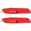 imageCRAFTSMAN Utility Knife Retractable Blade 2 Pack CMHT10382Knife2 pack
