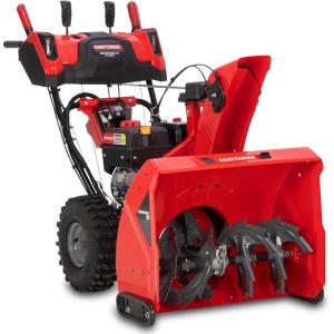 imageCRAFTSMAN Performance 26quot V20 TwoStage Self Propelled Snow Blower with PushButton Start Battery Powered 243cc Engine 31AN5C4FB93