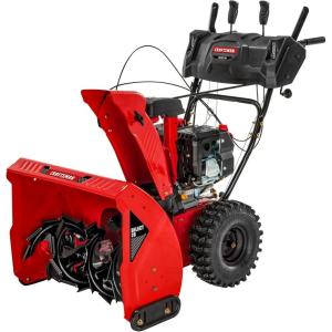imageCRAFTSMAN Select 26quot TwoStage Self Propelled Snow Blower with PushButton Start Gas Powered 243cc 4Cycle OHV Engine 31AM6C2FB93