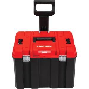 imageCRAFTSMAN VERSASTACK Rolling Tool Box with Wheels Lockable Red 20 Inch CMST17835