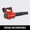 imageCRAFTSMAN 20V MAX Cordless Leaf Blower Battery ampamp Charger Included CMCBL720M1 Redw4Ah Battery
