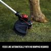 imageCRAFTSMAN 20V MAX WEEDWACKER String Trimmer and Leaf Blower Combo Kit Battery and Charger Included CMCK197M1
