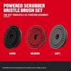 imageCRAFTSMAN Power Scrubber Medium Bristle Brush for V20 Cordless 2in1 Power Scrubber CMCPSMB3 Scrubber Bristle Brushes Set