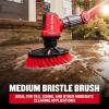 imageCRAFTSMAN Power Scrubber Medium Bristle Brush for V20 Cordless 2in1 Power Scrubber CMCPSMB3 Scrubber Bristle Brushes Set