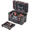 imageCRAFTSMAN TRADESTACK Tool Box Waterproof IndoorOutdoor Stackable Tool Storage Lockable 21 Inch CMST21430