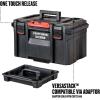 imageCRAFTSMAN TRADESTACK Tool Box Waterproof IndoorOutdoor Stackable Tool Storage Lockable 21 Inch CMST21430