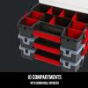 imageCRAFTSMAN Tool Organizer 2Packs with 14Compartments Lid Includes Secure Latch CMST60944MTriple Pack